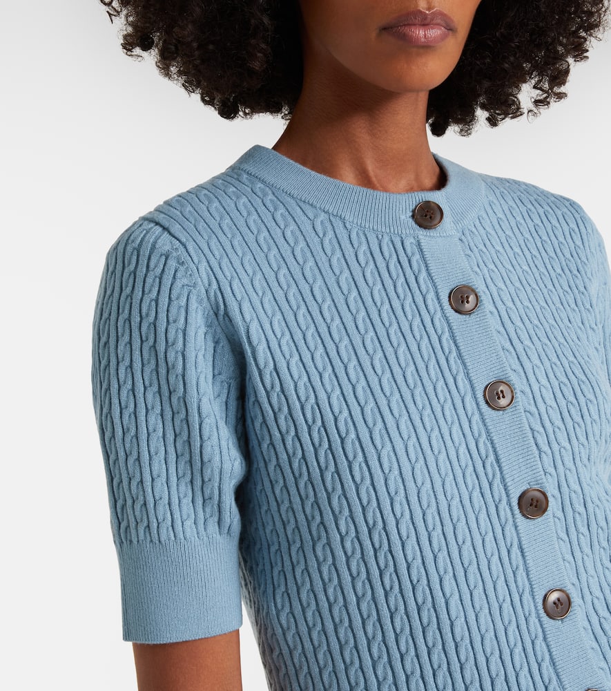Rhys cable-knit cardigan