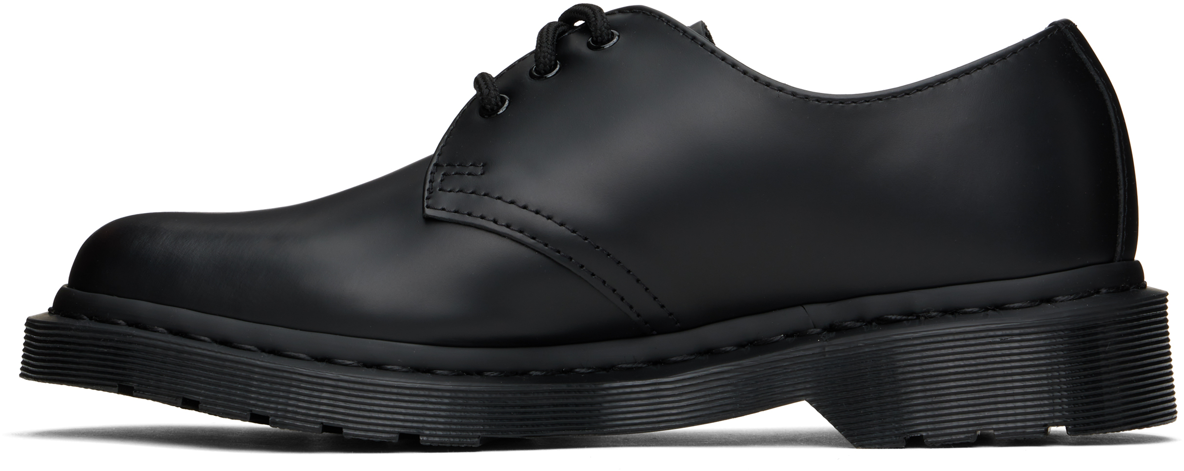 Dr. Martens Black 1461 Mono Smooth Leather Derbys
