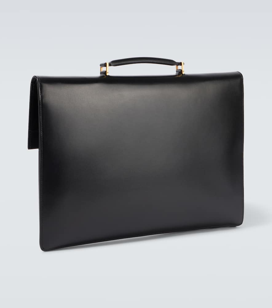 Leather briefcase