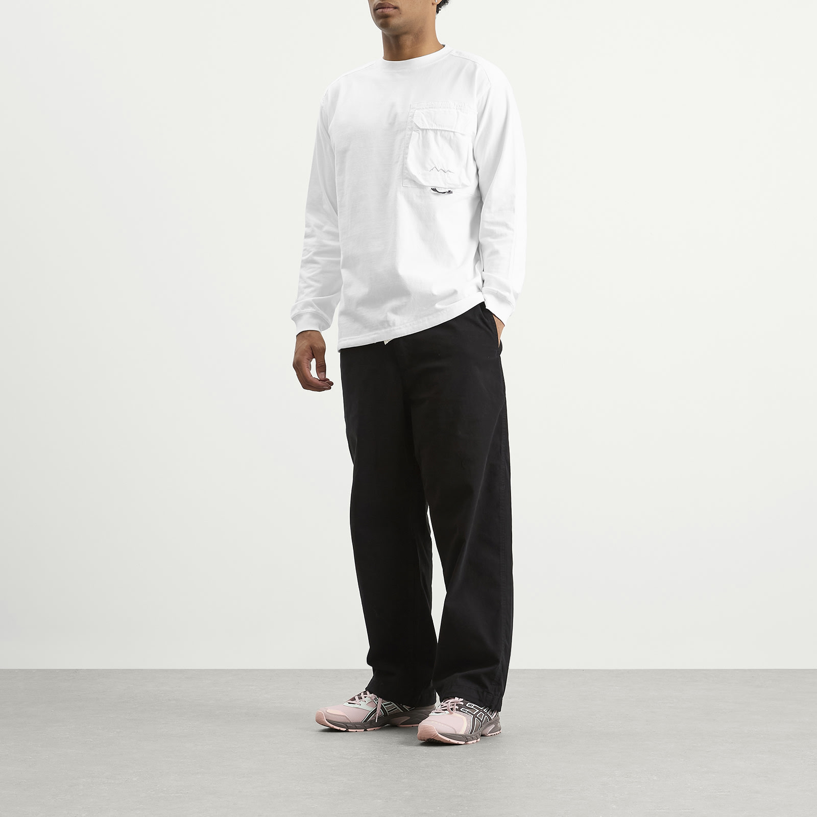 Men's Armor Long Sleeve Top White