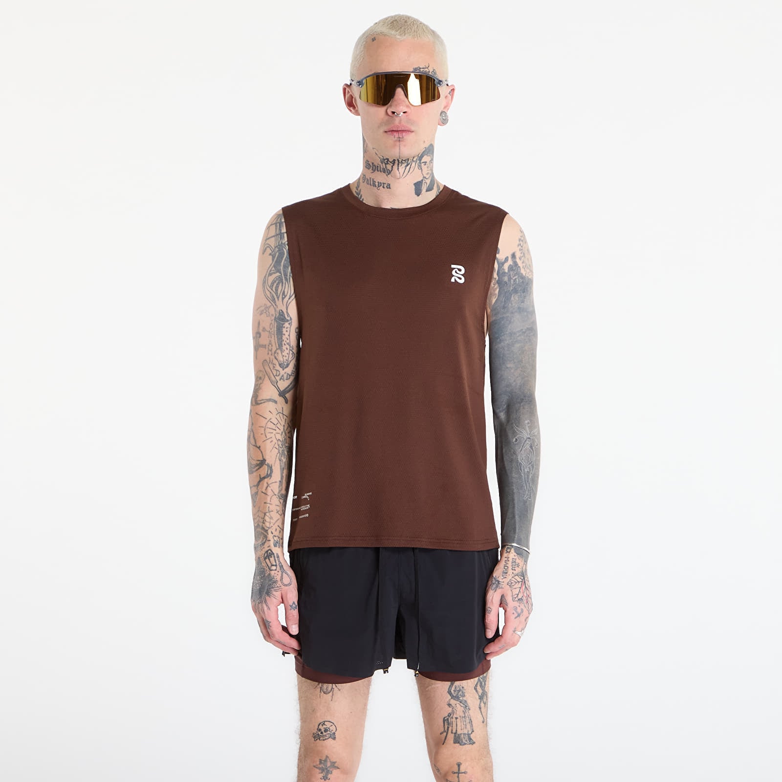 Tank top BANDIT Men's Micromesh™ Run Tank Cacao