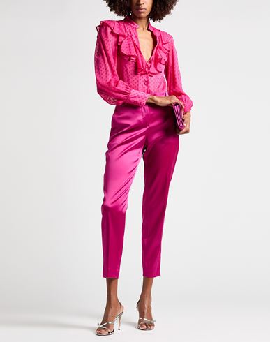 Woman Shirt Fuchsia Size XXS Polyester