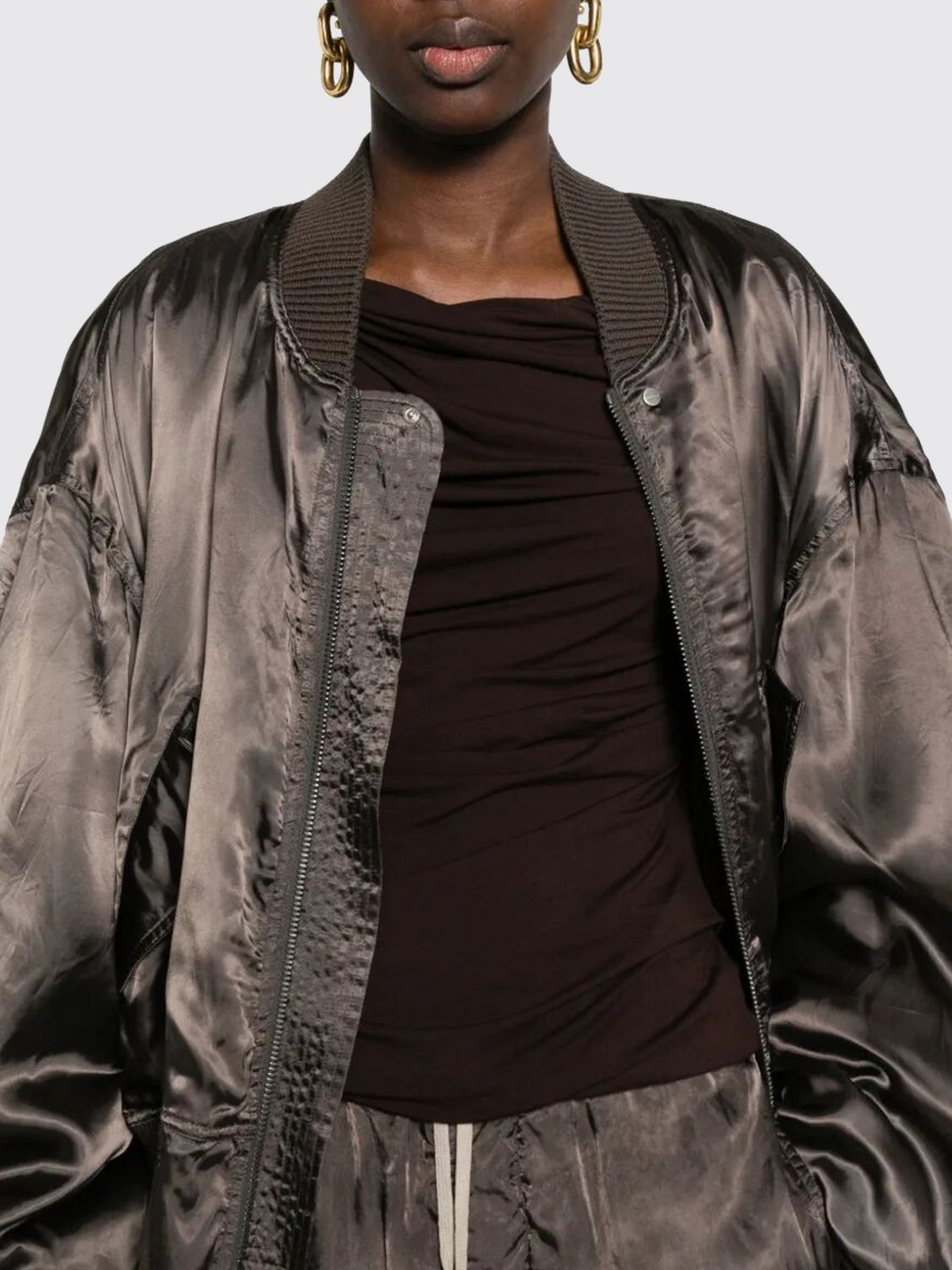 Jacket Woman color Grey