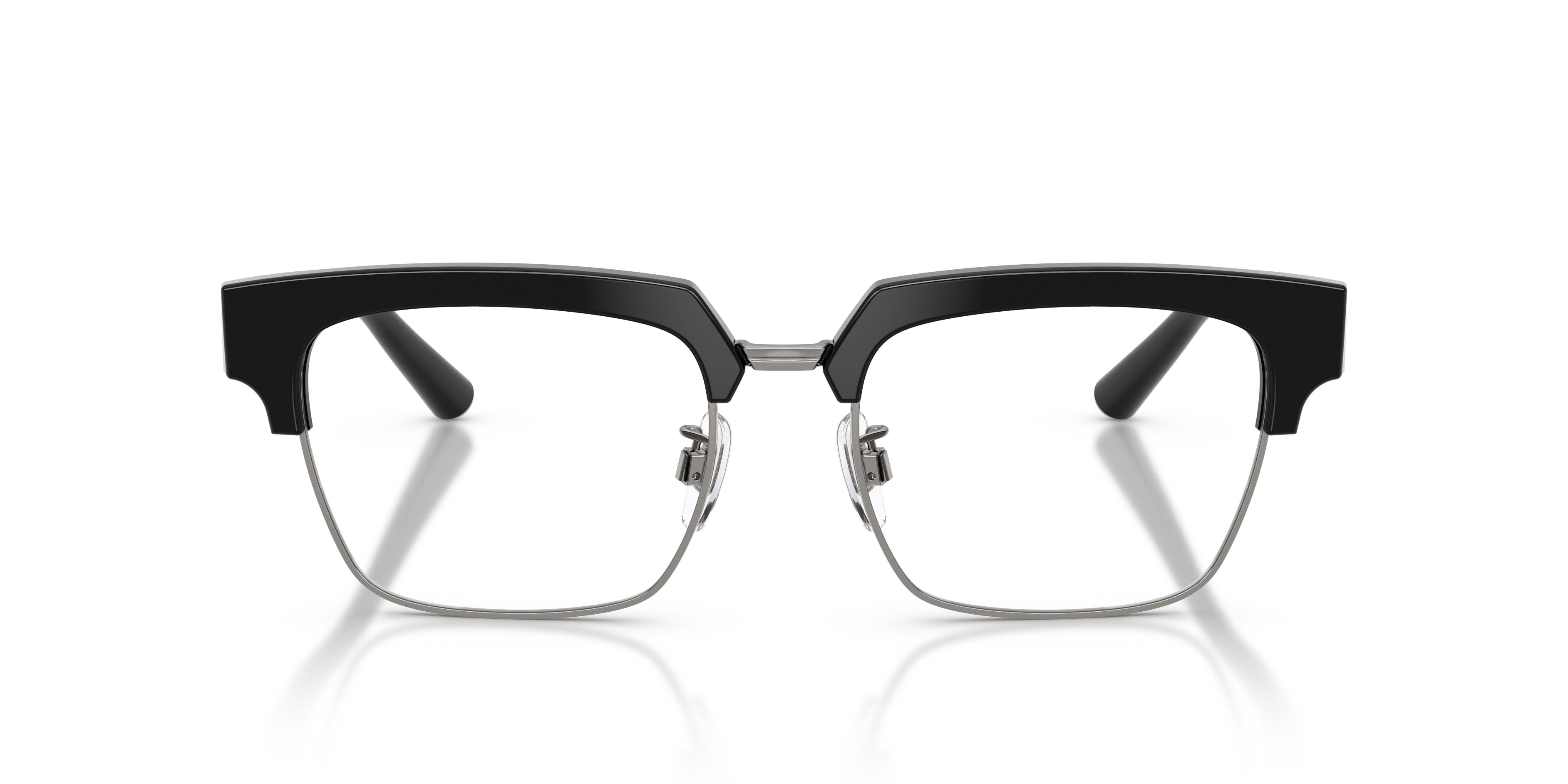Dolce & Gabbana Man Dolce & Gabbana DG4522 501/M3 Sunglasses Acetate Black Transparent Squared Transitions Photochromatic