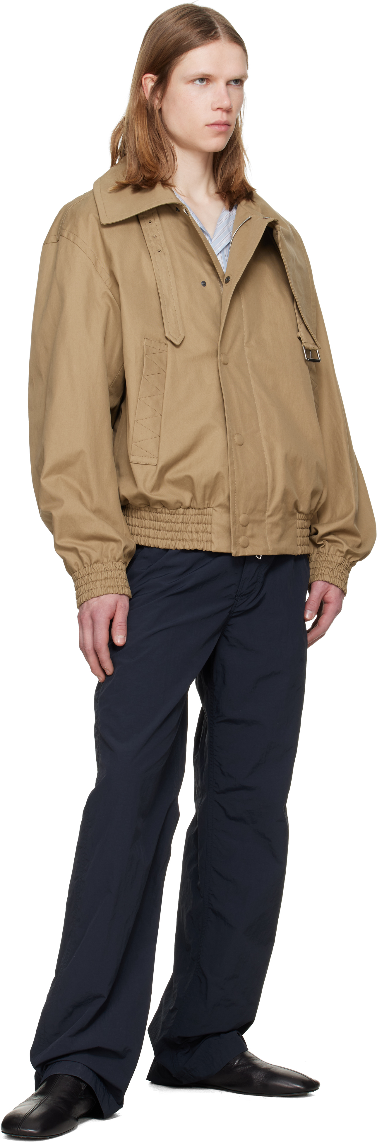 Beige Cotton Jacket