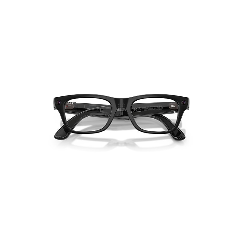 Ray-Ban Meta Optics Gen 2 Transparent Black Frame Demo Lens Prescription AI Glasse