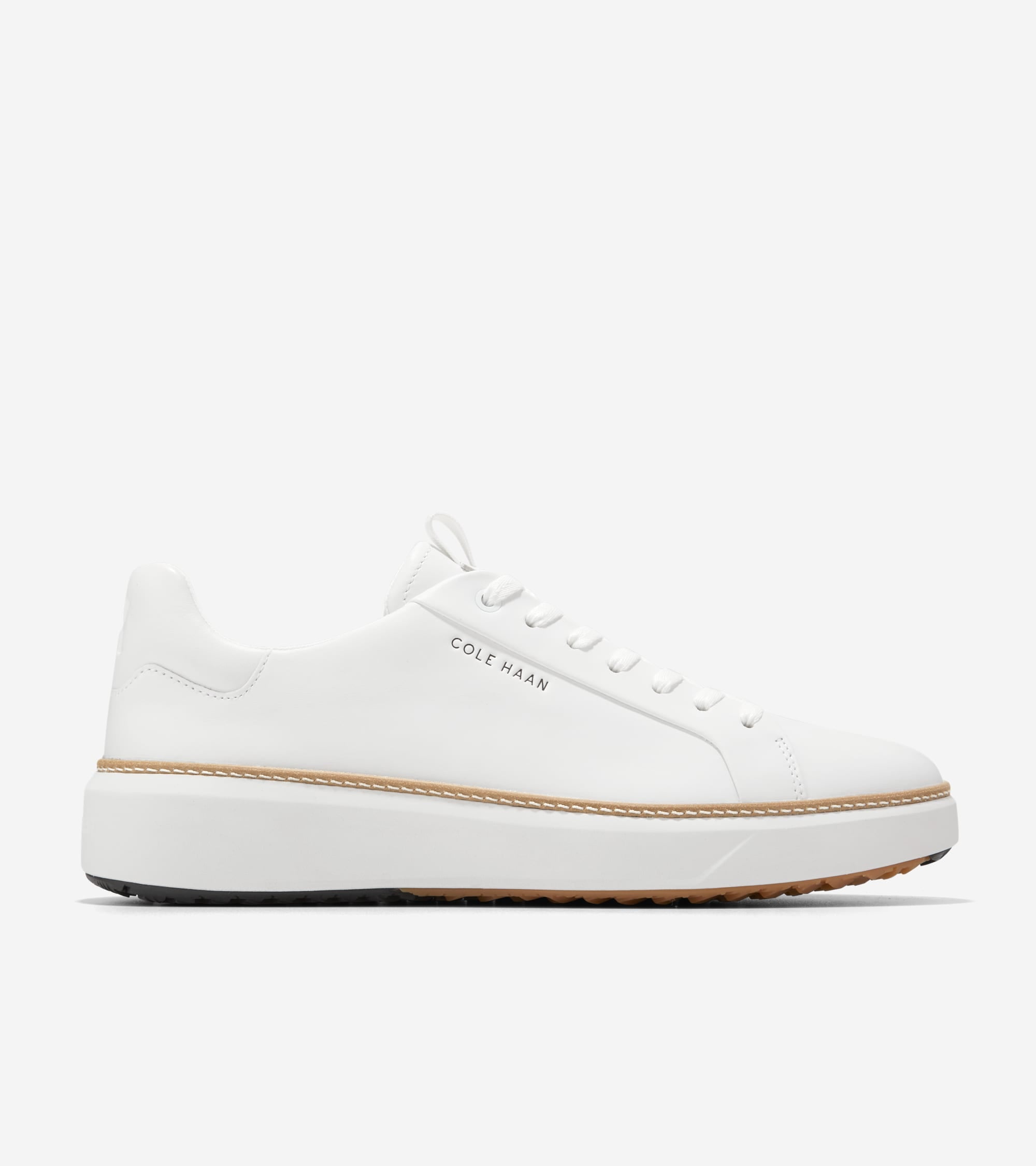 Men's GrandPrø Topspin Waterproof Golf Shoes - White