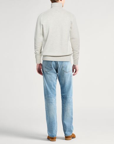 Laminar Man Turtleneck Light grey Size 40 Virgin Wool, Polyester, Polyurethane
