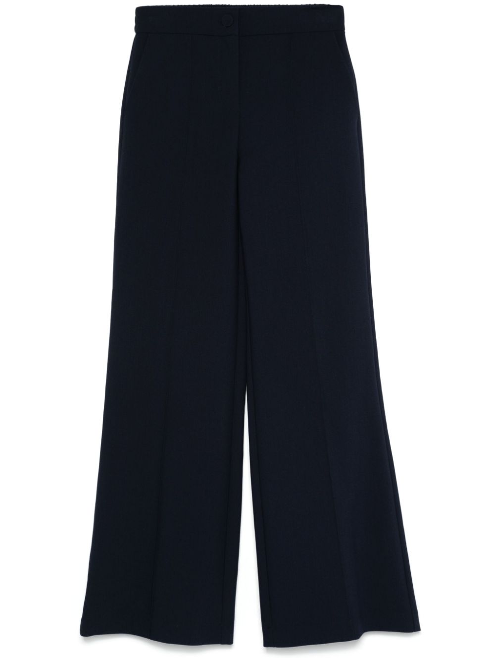 Boyfriend-cut trousers - Blue