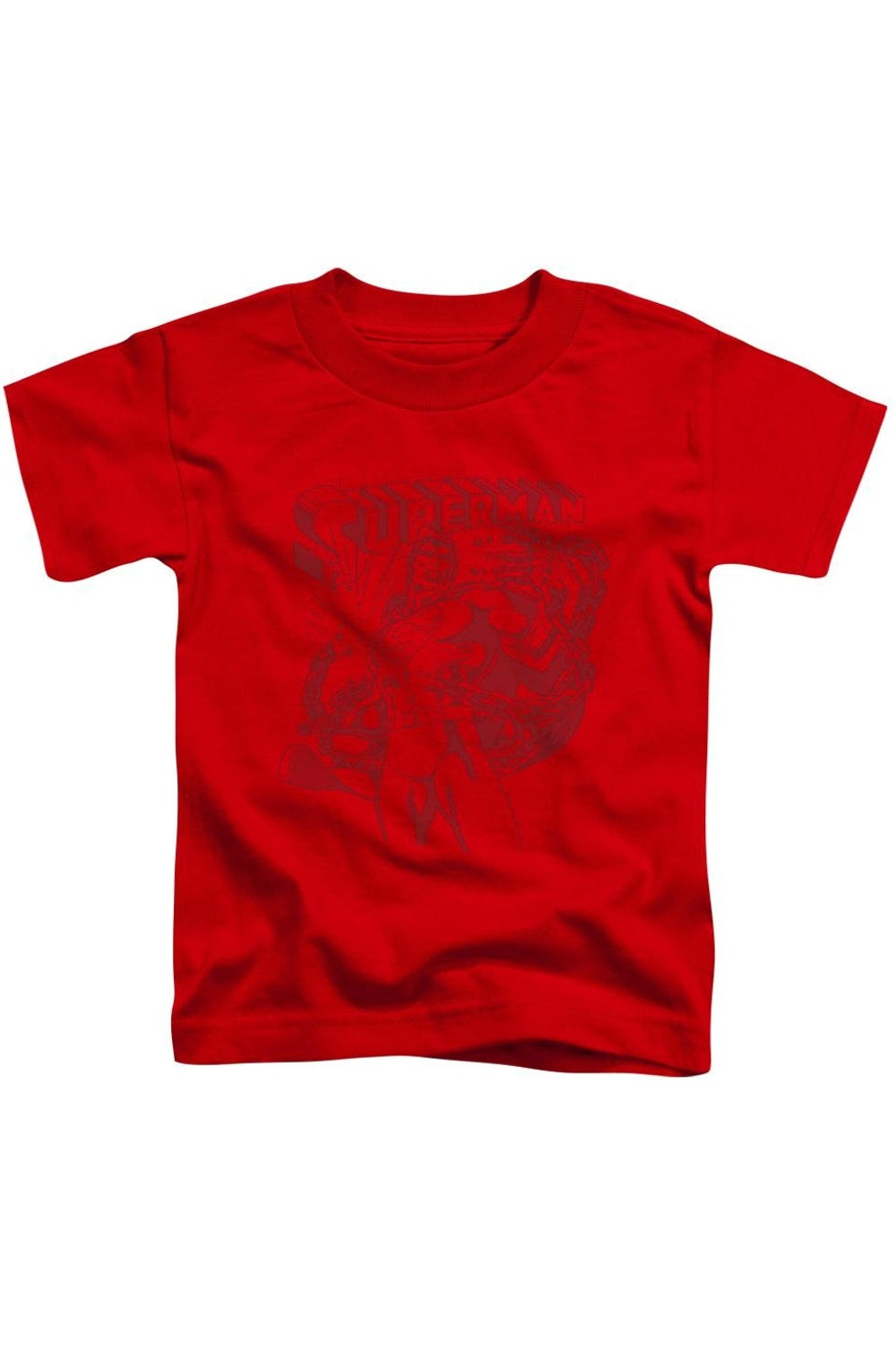 Superman Code Red Short Sleeve Toddler Tee / T-Shirt