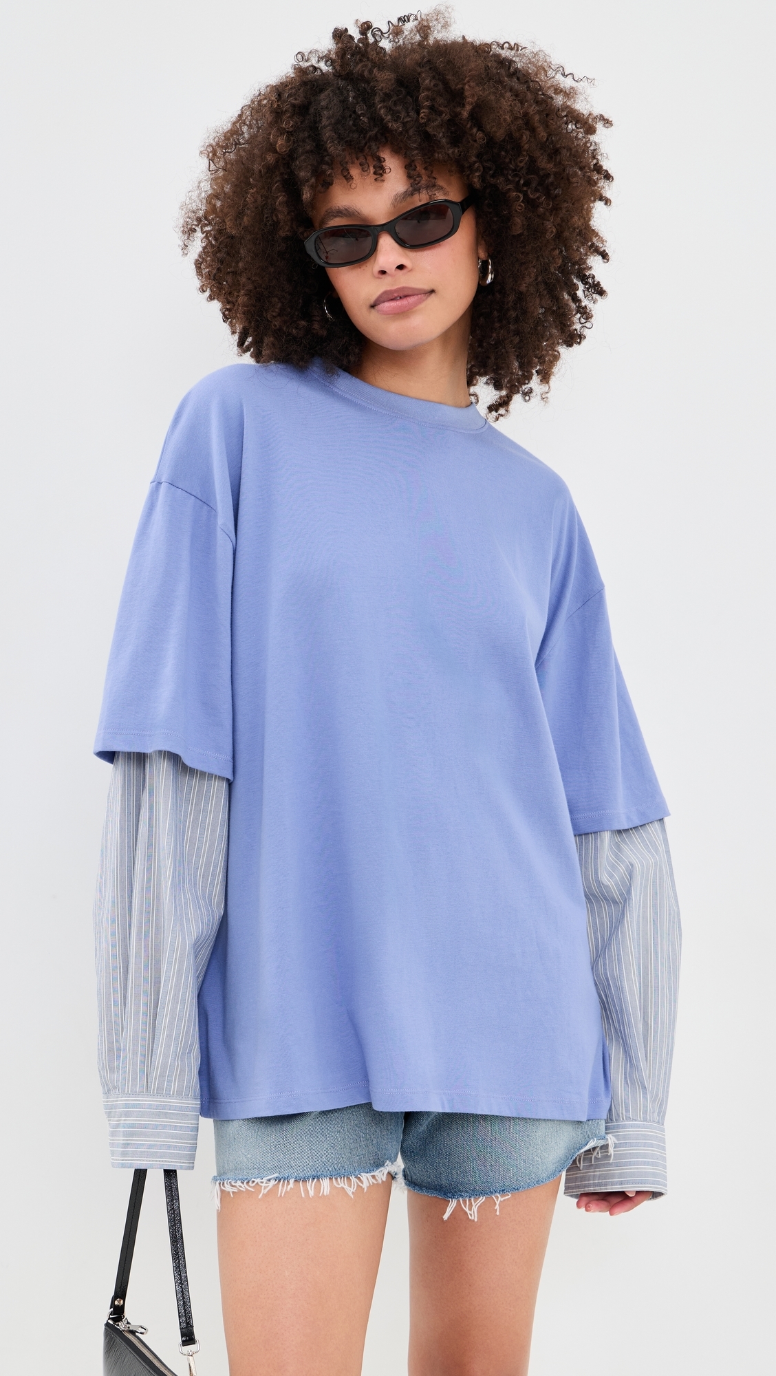 Bottega Layered Shirt Persian Jewel