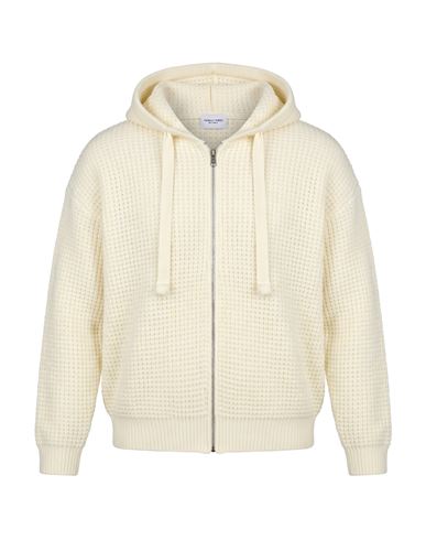 Family First Milano Man Cardigan Ivory Size XL Wool, Polyamide, Acrylic