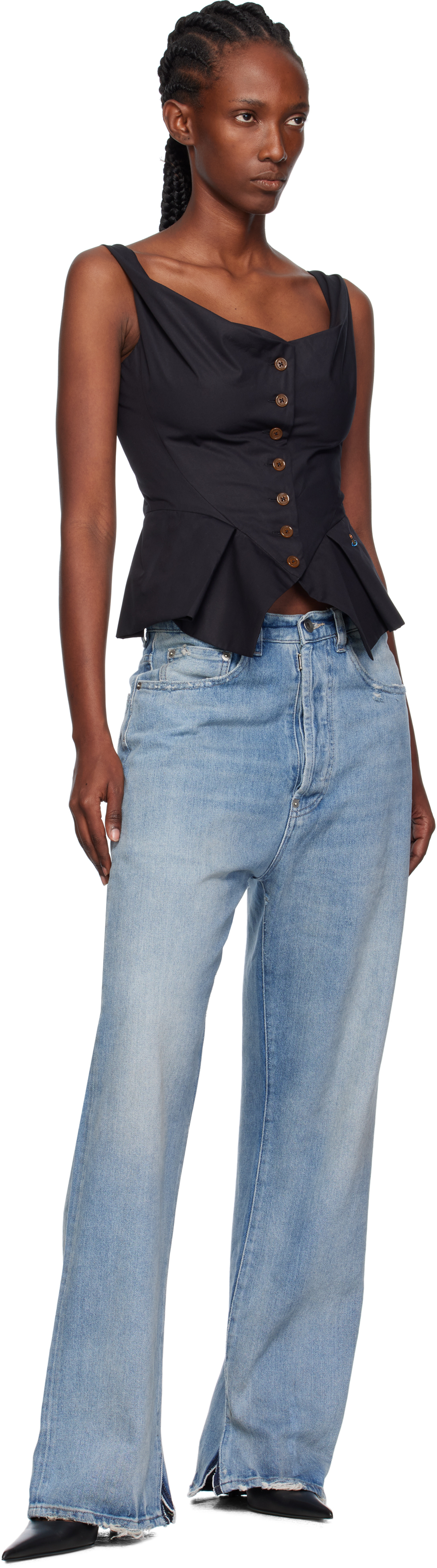 Black Monday Vest Top