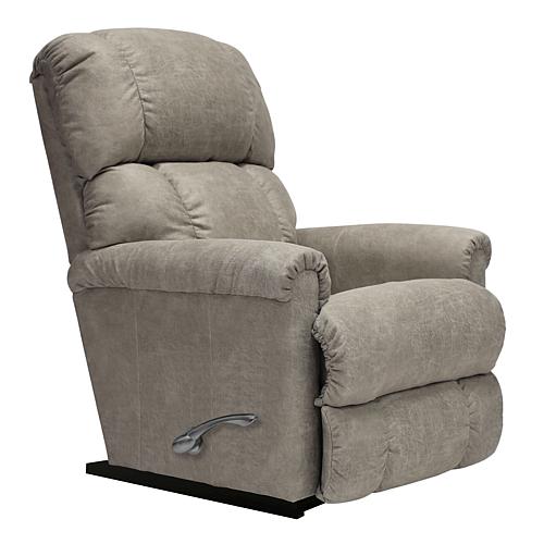 Pinnacle Manual Rocker Recliner w/Headrest & Lumbar