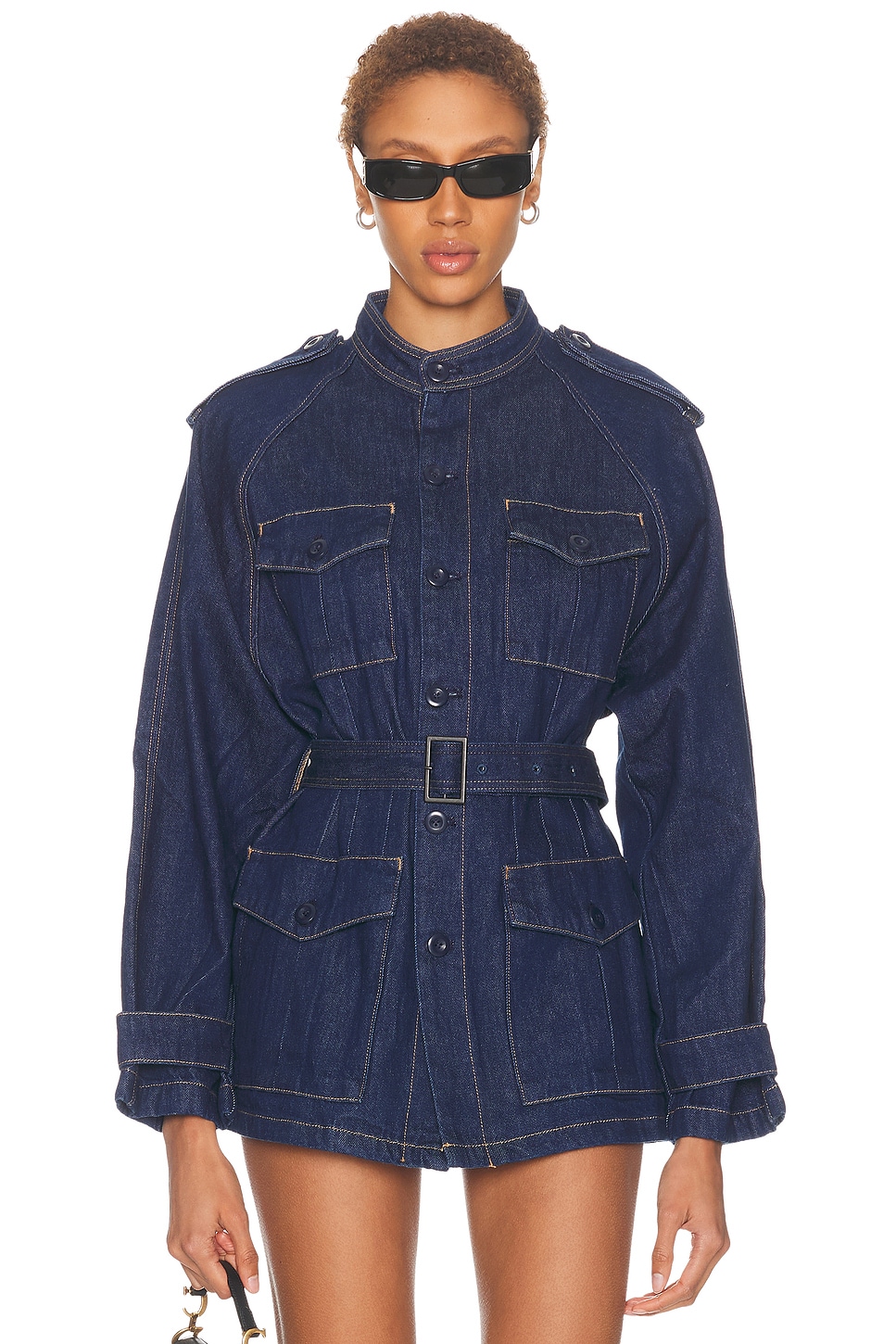 Polo Ralph Lauren Field Jacket in Hillsten Wash - Blue. XS also in