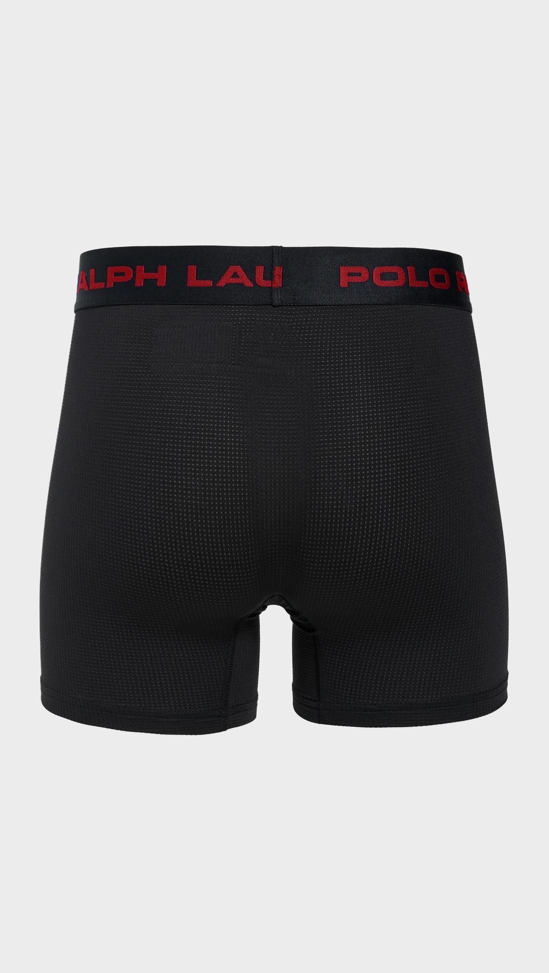 Perfect Pouch Mesh Boxer Briefs 3 Pack Polo Black