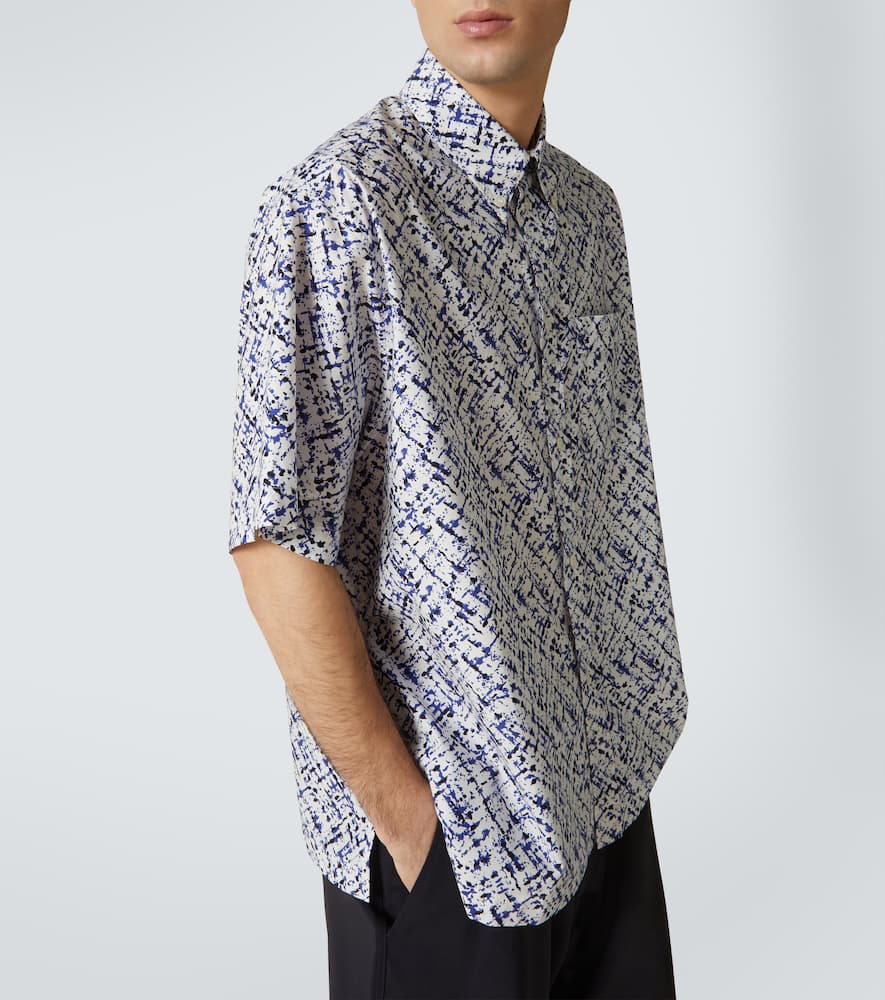 Printed cotton shirt