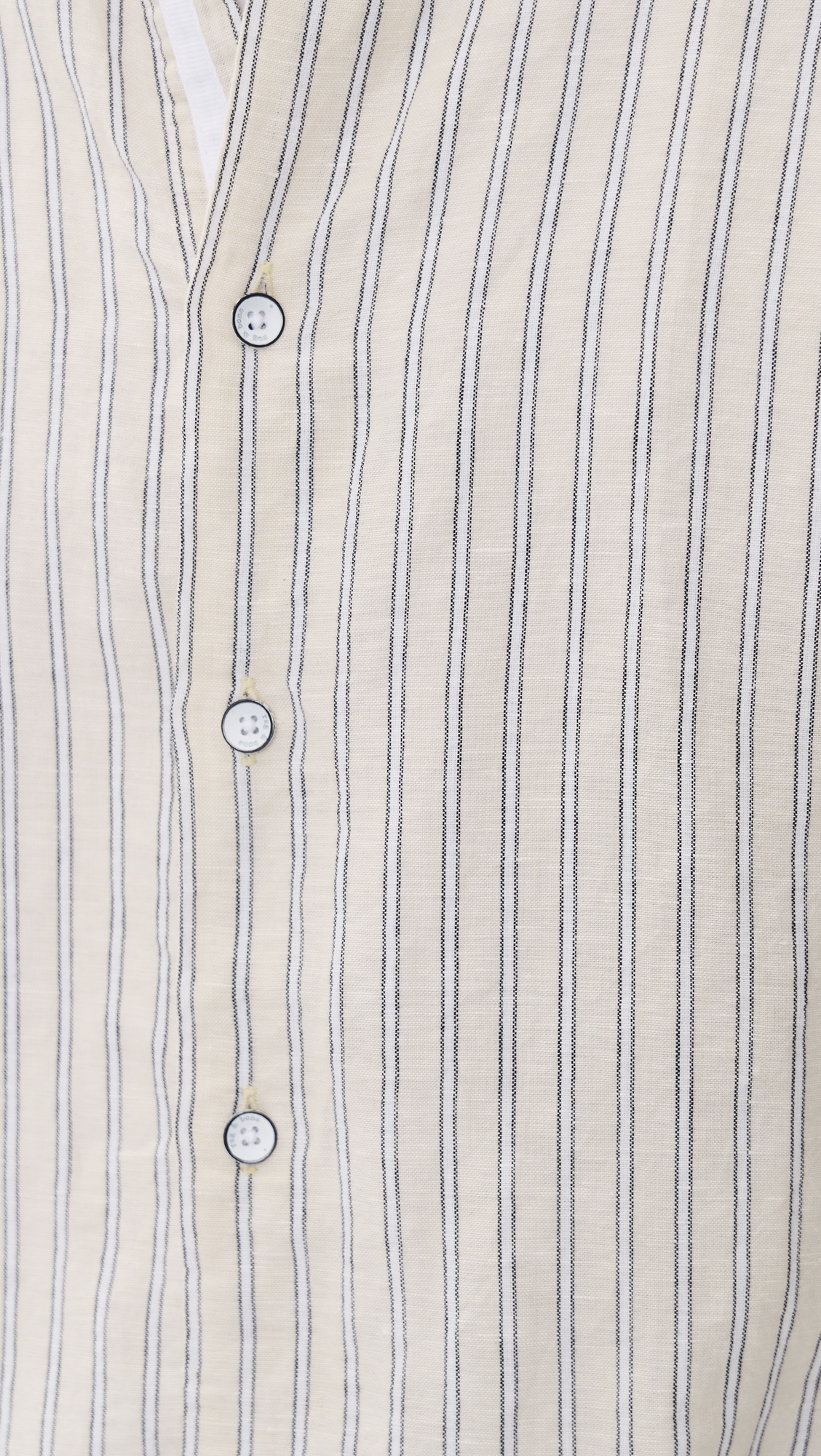Finch Long Sleeve Linen Stripe Shirt Patus