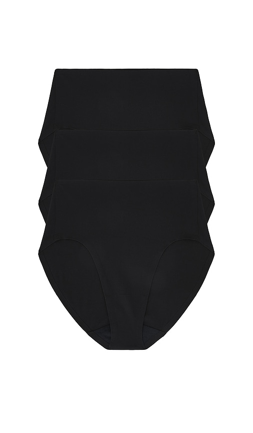 Negative Underwear Base High Rise Brief 3-pack in Black. -  XXL also in L, M, S