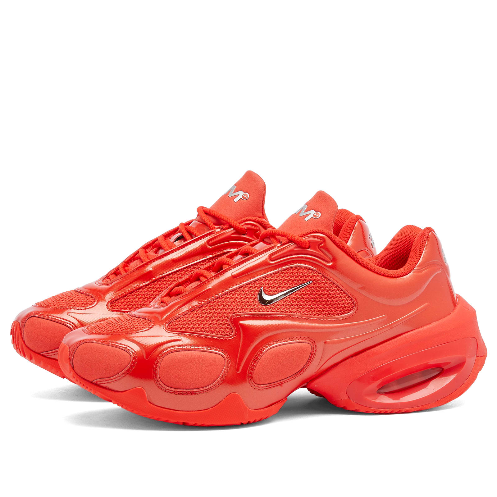 Women's W Air Max Muse Sneaker in Red/Silver/Platinum