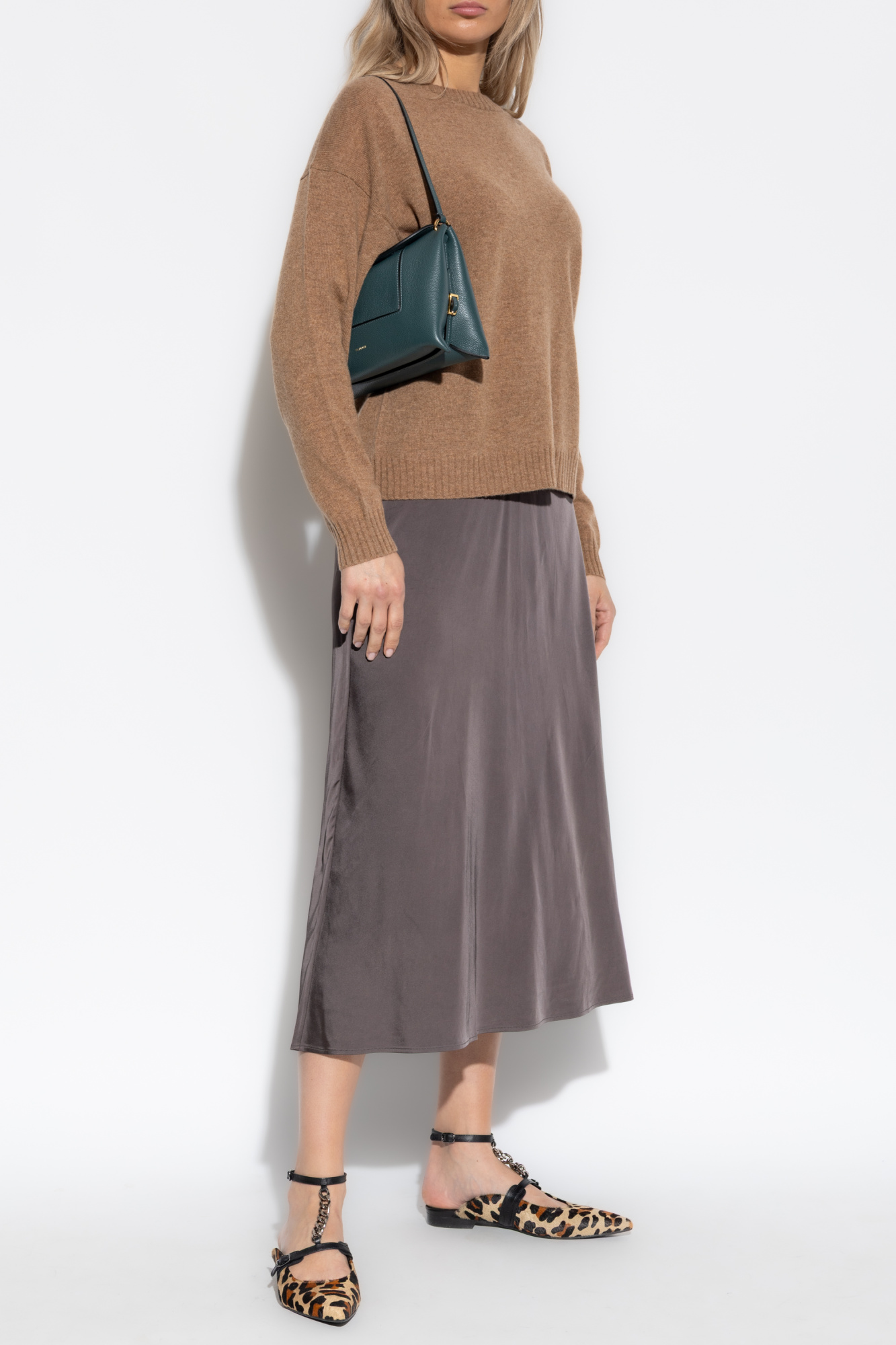 "Babe" Skirt, Women's, Grey