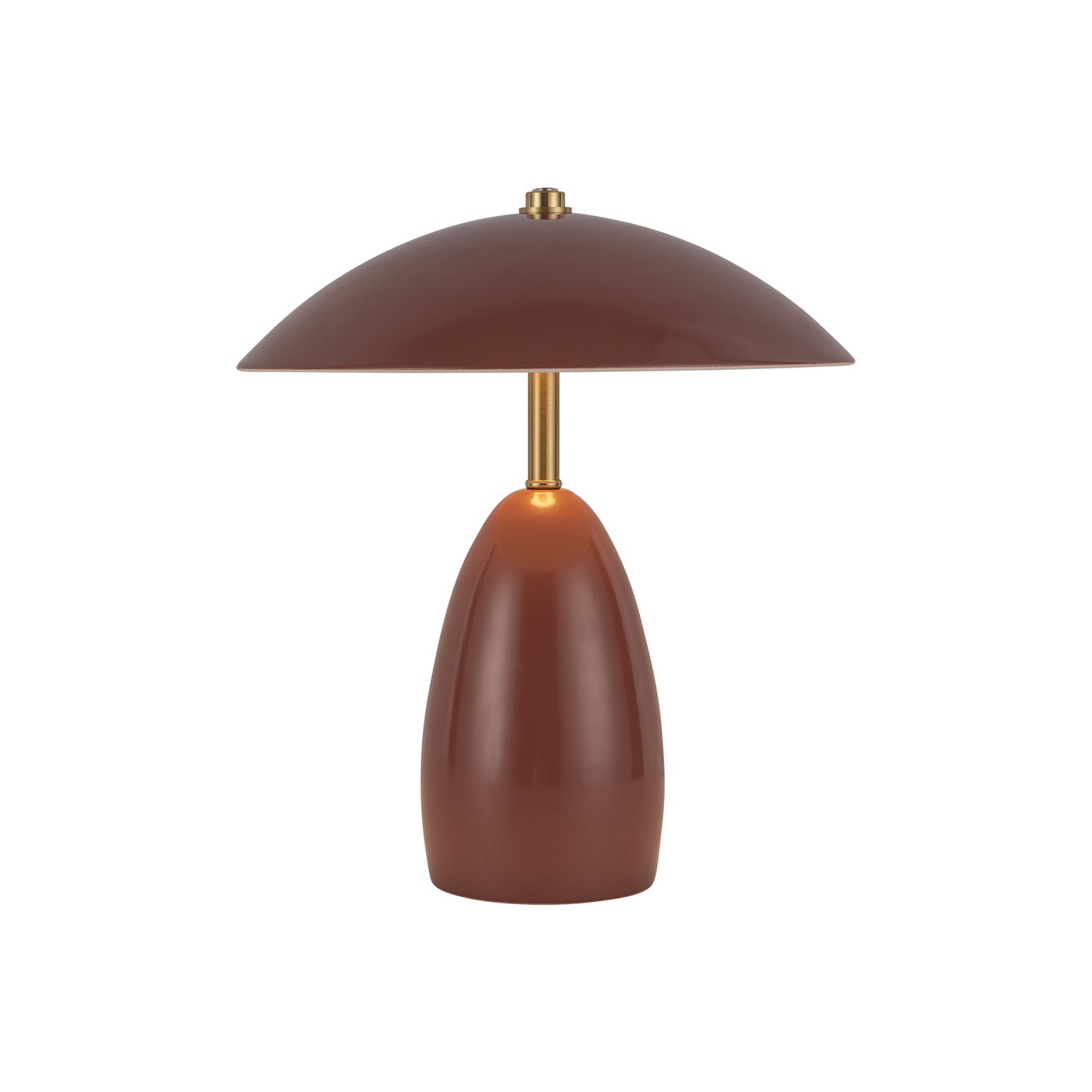 Burgundy LED Table Lamp from the Poppy Collection