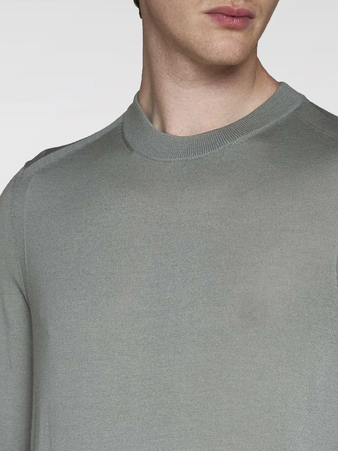 Sweater Men color Green