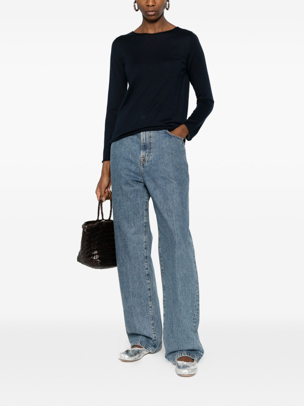 Pull Beyou en cachemire et soie mélangé