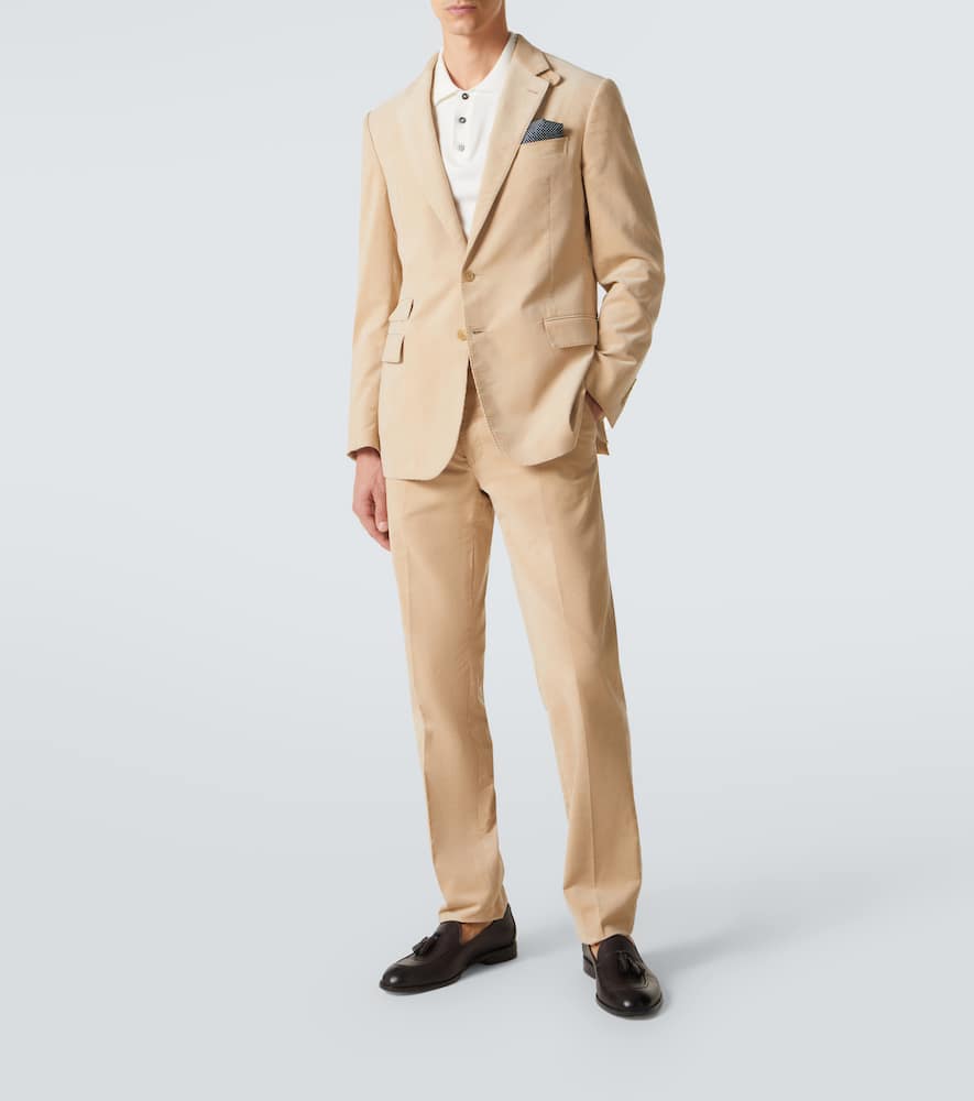 Cotton corduroy blazer
