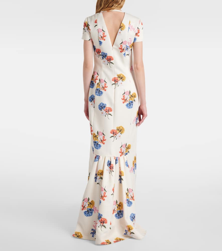 Fosette floral maxi dress