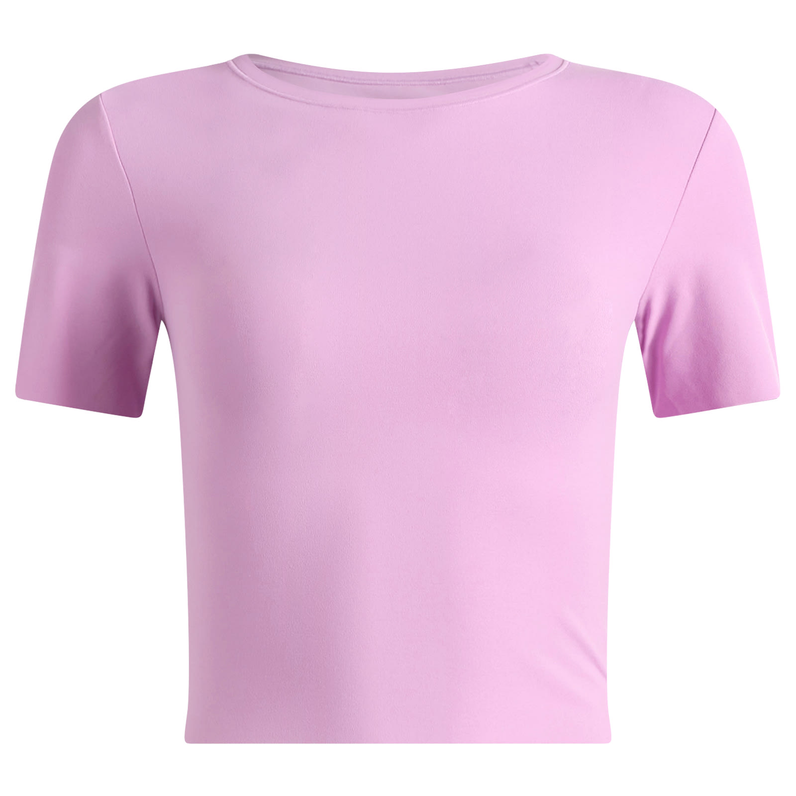 Women's Zenvy Dri-Fit Short Sleeve T-Shirt in Lt Magenta/White