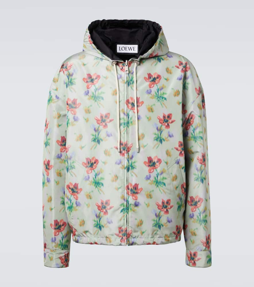 Floral reversible jacket