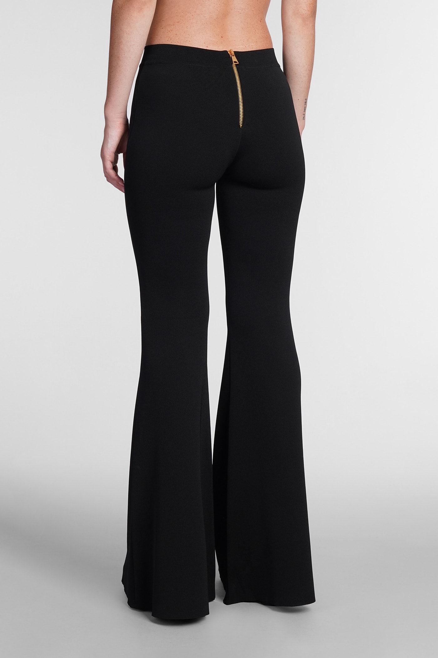 Pants In Black Viscose