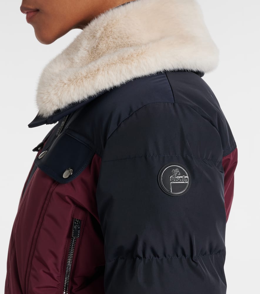 Karei faux fur-trimmed ski suit