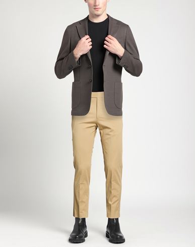 Man Pants Sand Size 34 Cotton, Elastane