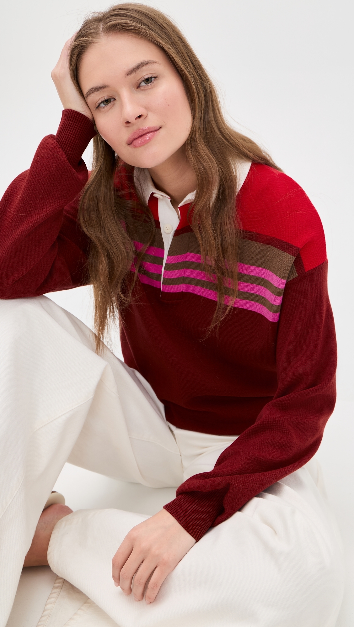 Sail Top Cardinal Multi Stripe