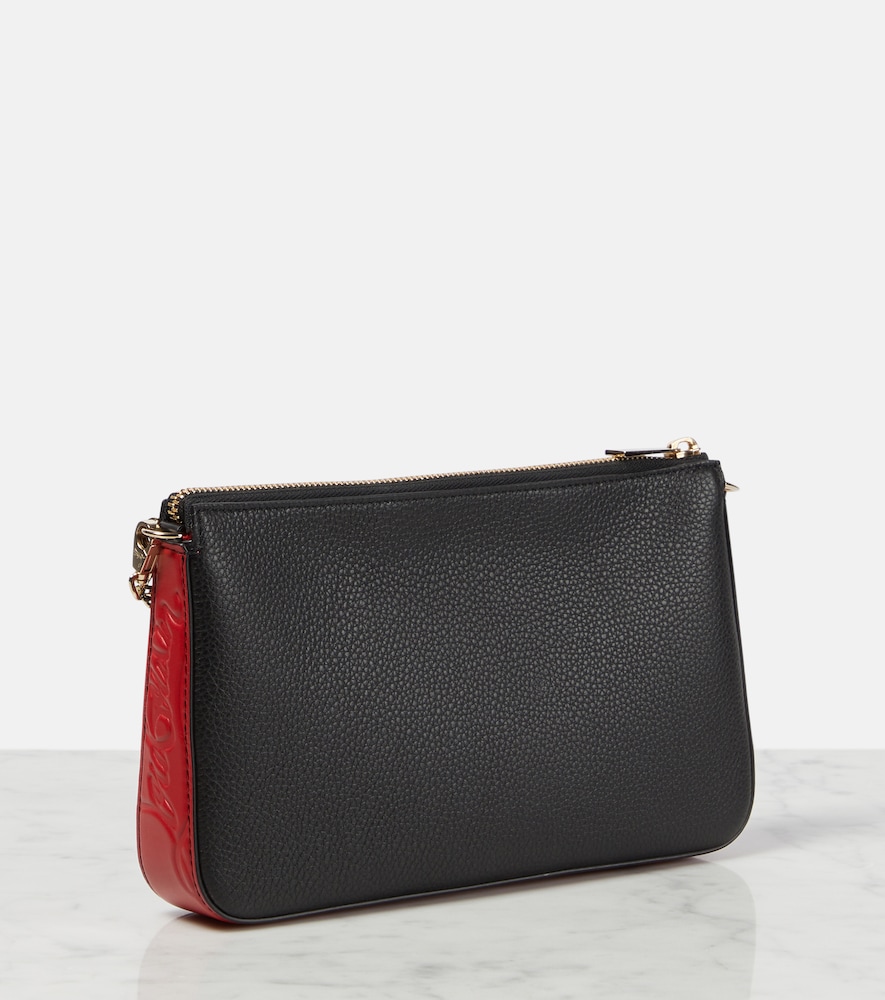 Christian Louboutin Loubila leather clutch