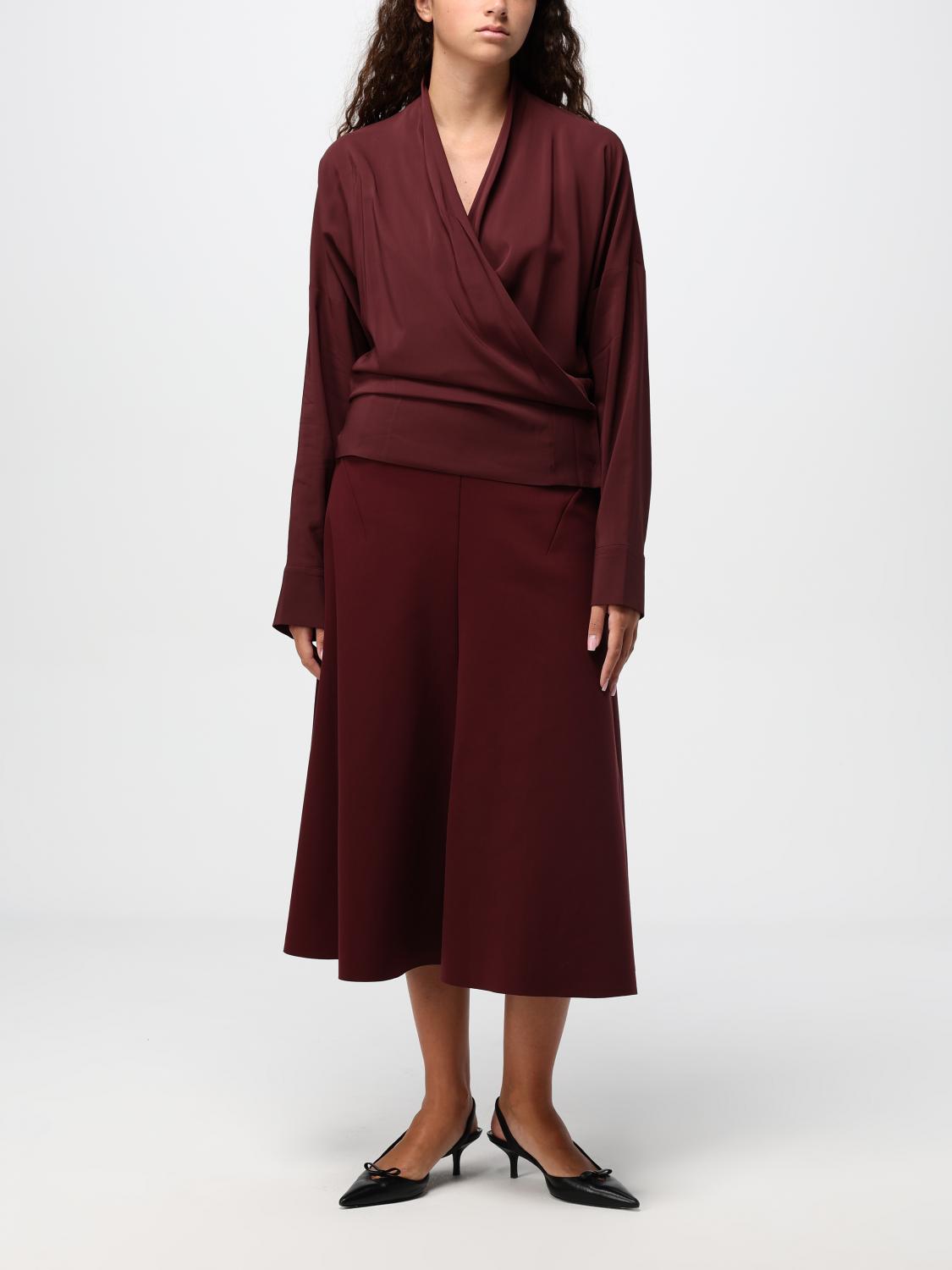 Wrap blouse - Red