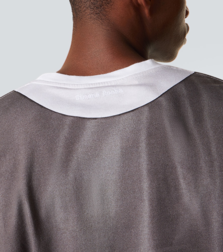 Printed cotton jersey T-shirt
