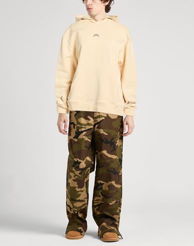 * Man Sweatshirt Beige Size M Cotton, Elastane