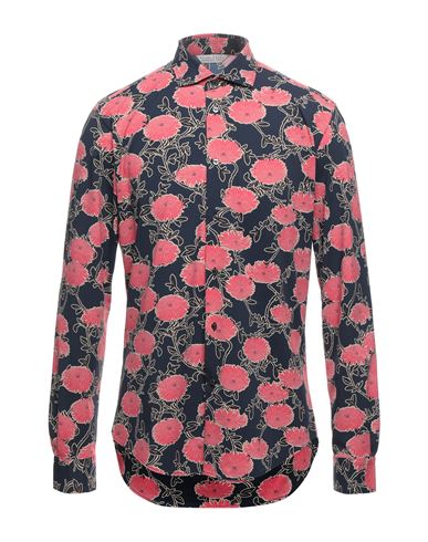 Brian Dales Man Shirt Midnight blue Size 15 ¾ Polyamide, Elastane