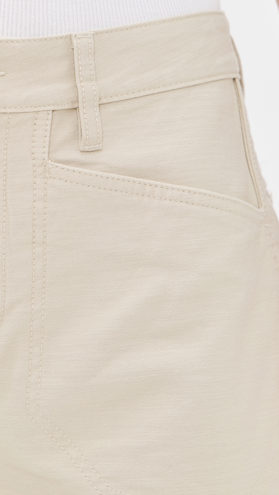 Stevie Utility Tapered Pants Tan