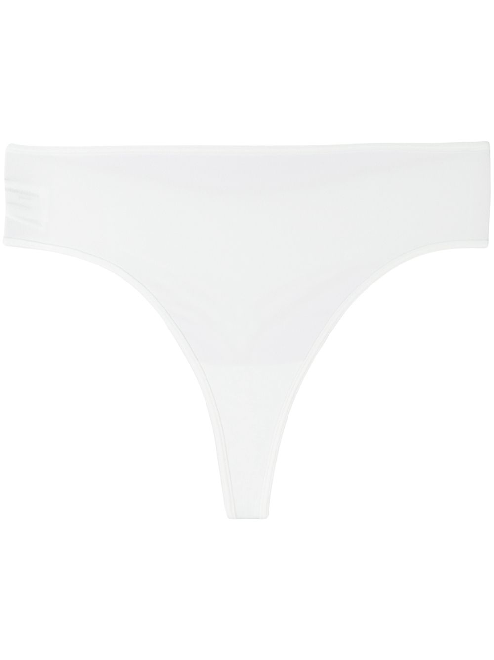 'Dame de Paris' ivory 7 cm thong - White