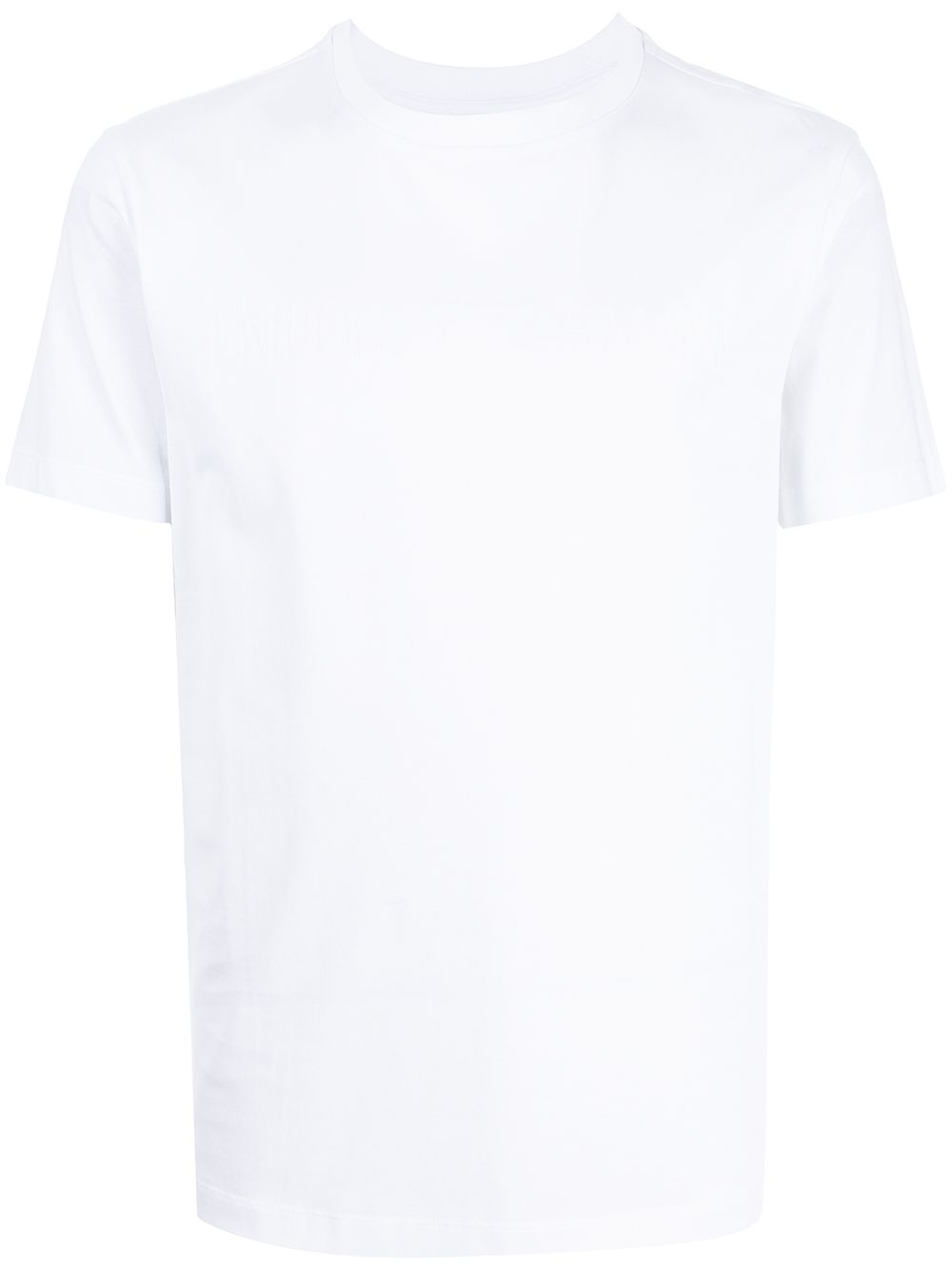 Logo-print short-sleeved T-shirt - Blue