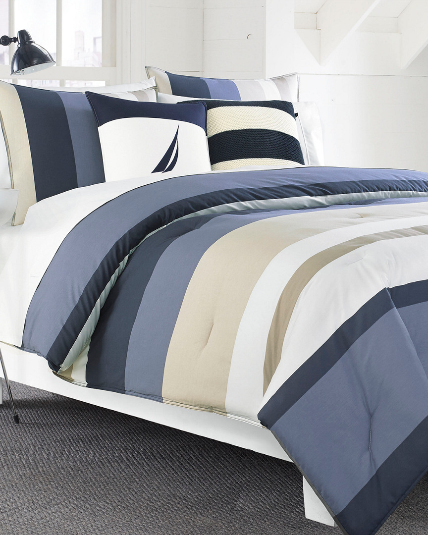 Bradford Navy Duvet/Sham Set