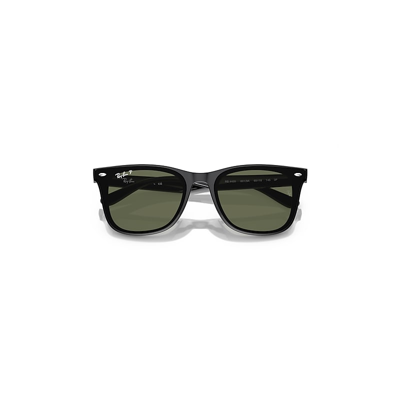 Ray-Ban Rb4420 Sunglasses Black Frame Green Lenses Polarized