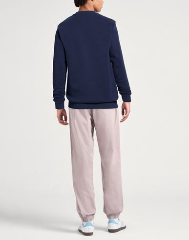Man Sweatshirt Navy Size 3XL Cotton, Elastane