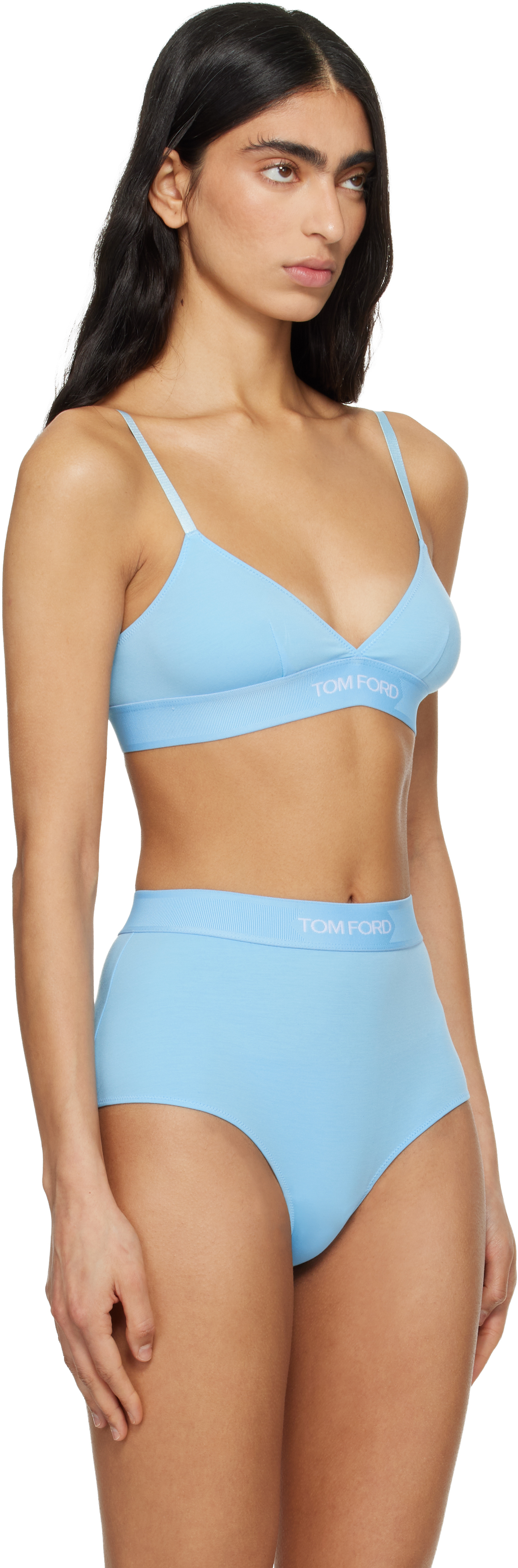 Blue Signature Bra