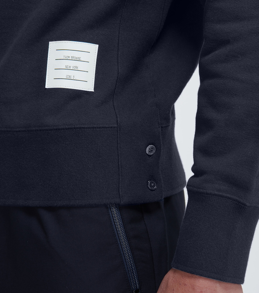 Thom Browne 4-Bar cotton classic sweatshirt
