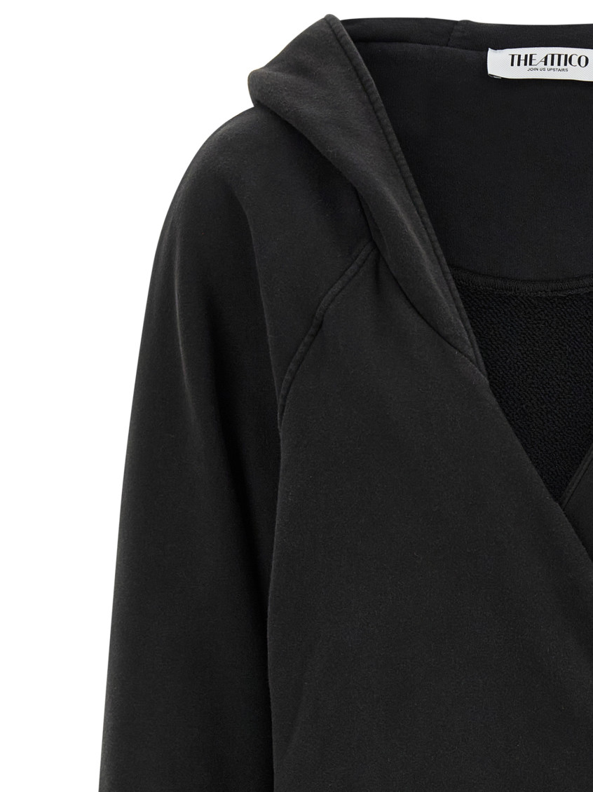 Hooded Dress Dresses Black